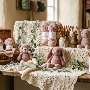 Blush Bear Huggable Amigurumi